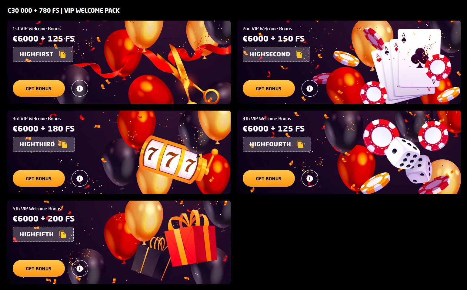 VIP velkomstbonus Stay Casino