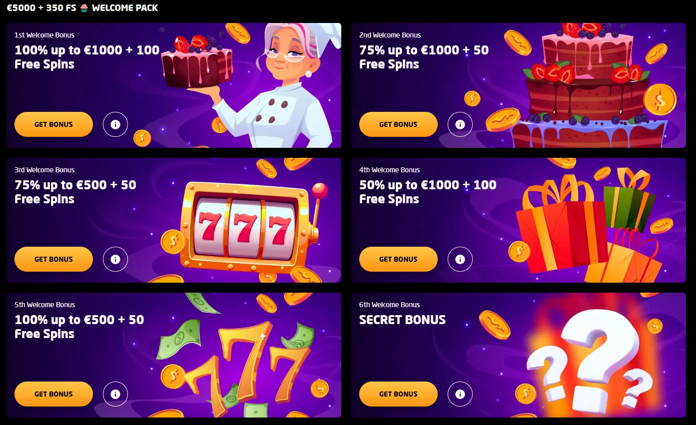 Velkomstpakke Stay Casino